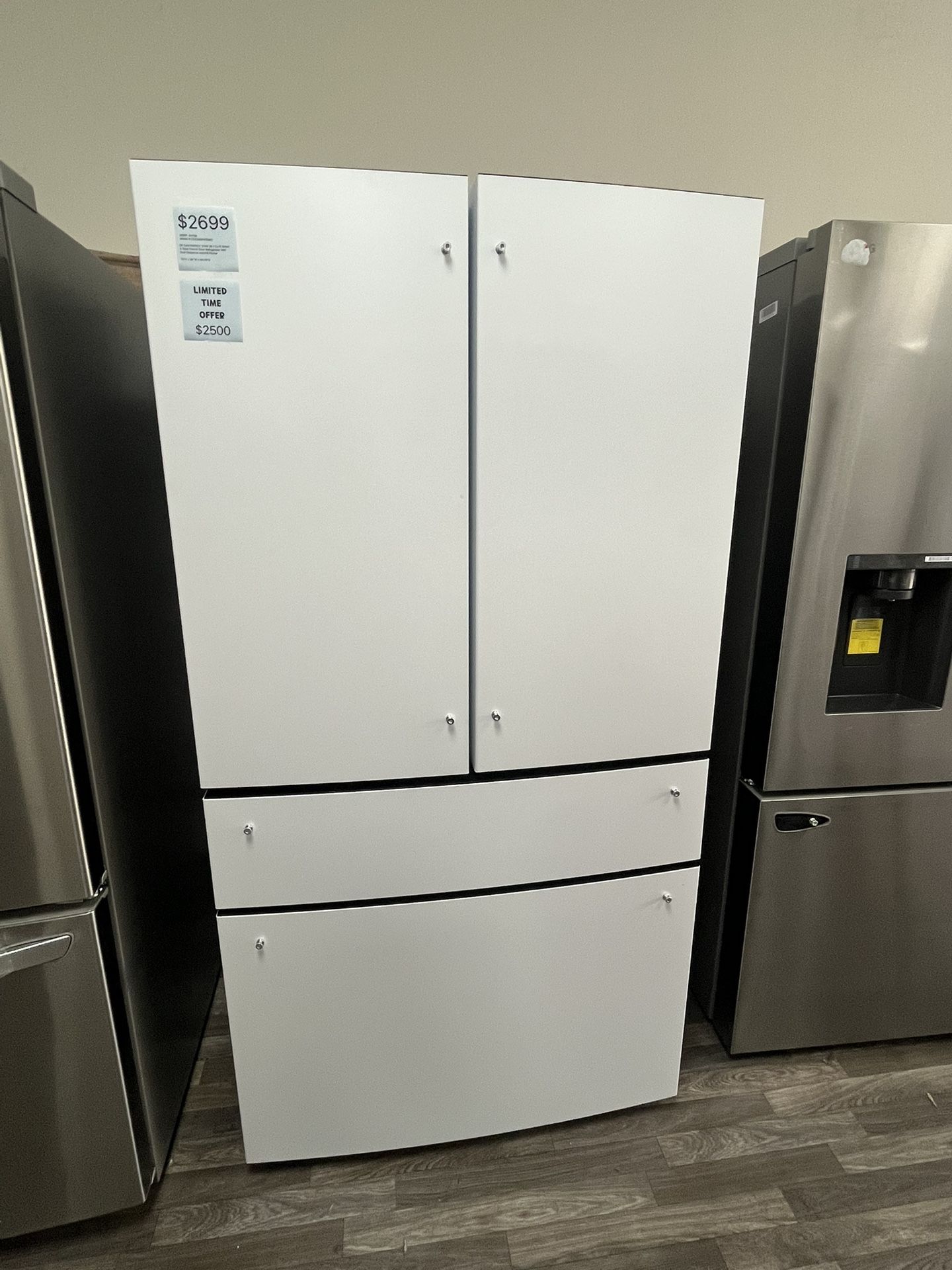 $2500 Limited Time Offer CAFE ENERGY STAR GE Refrigerator w/ One Year Warranty