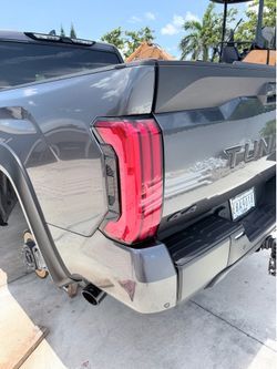 2026 Toyota tundra oem tail lights