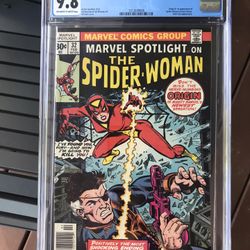 Marvel Spotlight #32 (1977) CGC 9.8 — 1st & Origin of Spider-Woman (Jessica Drew)