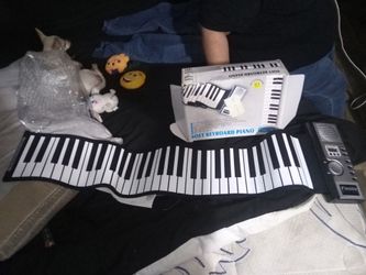 Soft piano keyboard