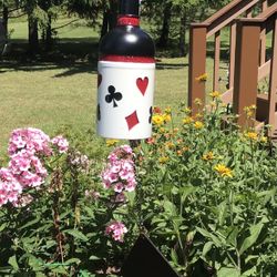 Glass Bottle Wind Chime