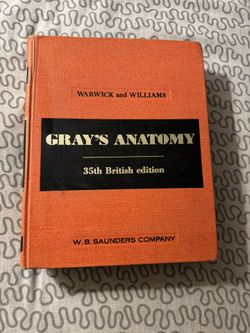 Gray’s Anatomy 35th British Edition (1973, Warwick & Williams) • Vintage Medical Book