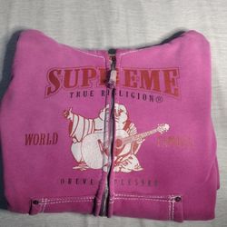 SUPREME True Religion Hoodie( Look At Description)