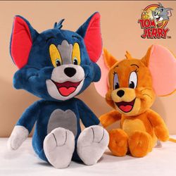 Tom and Jerry doll cute soothing plush toy baby sleeping pillow children doll lovers gift