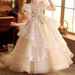 New Beautiful Pageant Dress  Ordered and never worn still with Tags Retails $350 Size 7-8  Need an Iron 