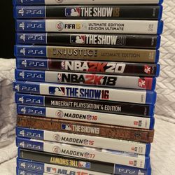 PS4 Games 5$ Each 