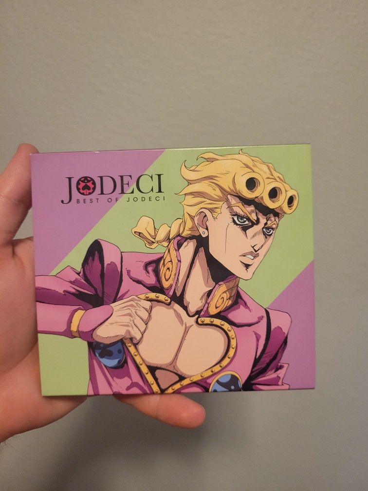 Jojo's Bizarre Adventure Part 5 Golden Wind Giorno Best of Jodeci Album With Cover (Import)