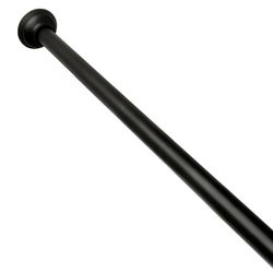 Better Homes & Gardens 43" to 72" Adjustable Tension Rustproof Aluminum Shower Rod, Matte Oil Rubbed Bronze 43-72 Inches