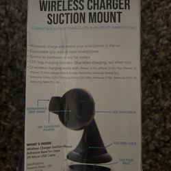 Wireless Charger Suction Mount