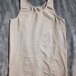 Grey  Invisible Seam Tank Top