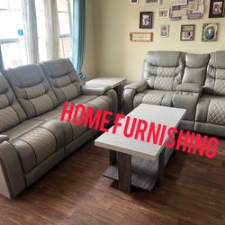 Furniture, living room leather