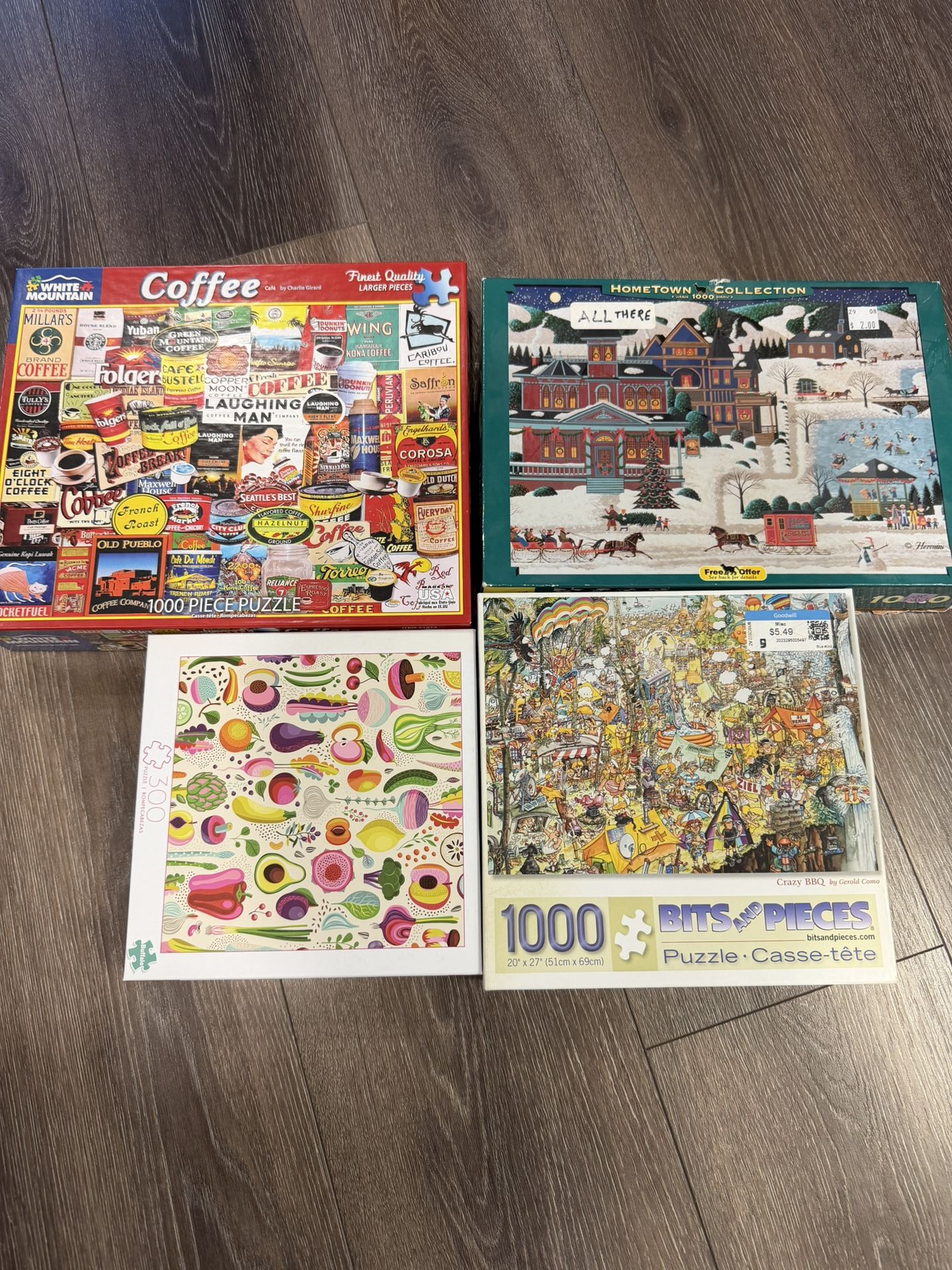 4 Jigsaw Puzzles