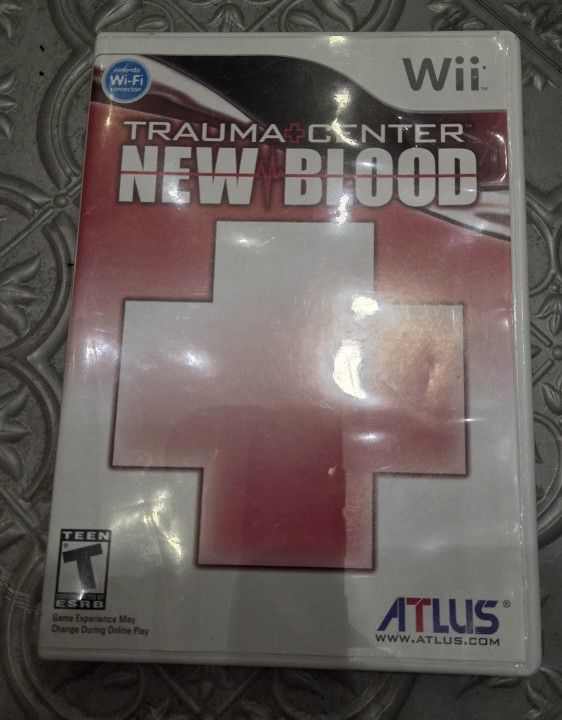 Trauma Center: New Blood (Nintendo Wii, 2007) CIB