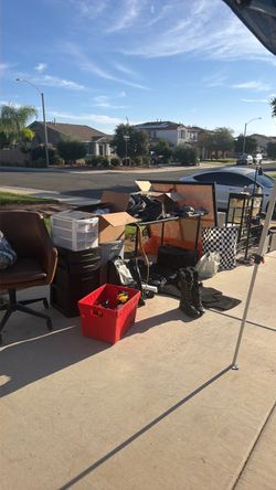 Multi family garage sale