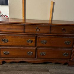 Wood Dresser 