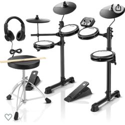 Electronic Drum Set -USED ONCE - TAMPA 