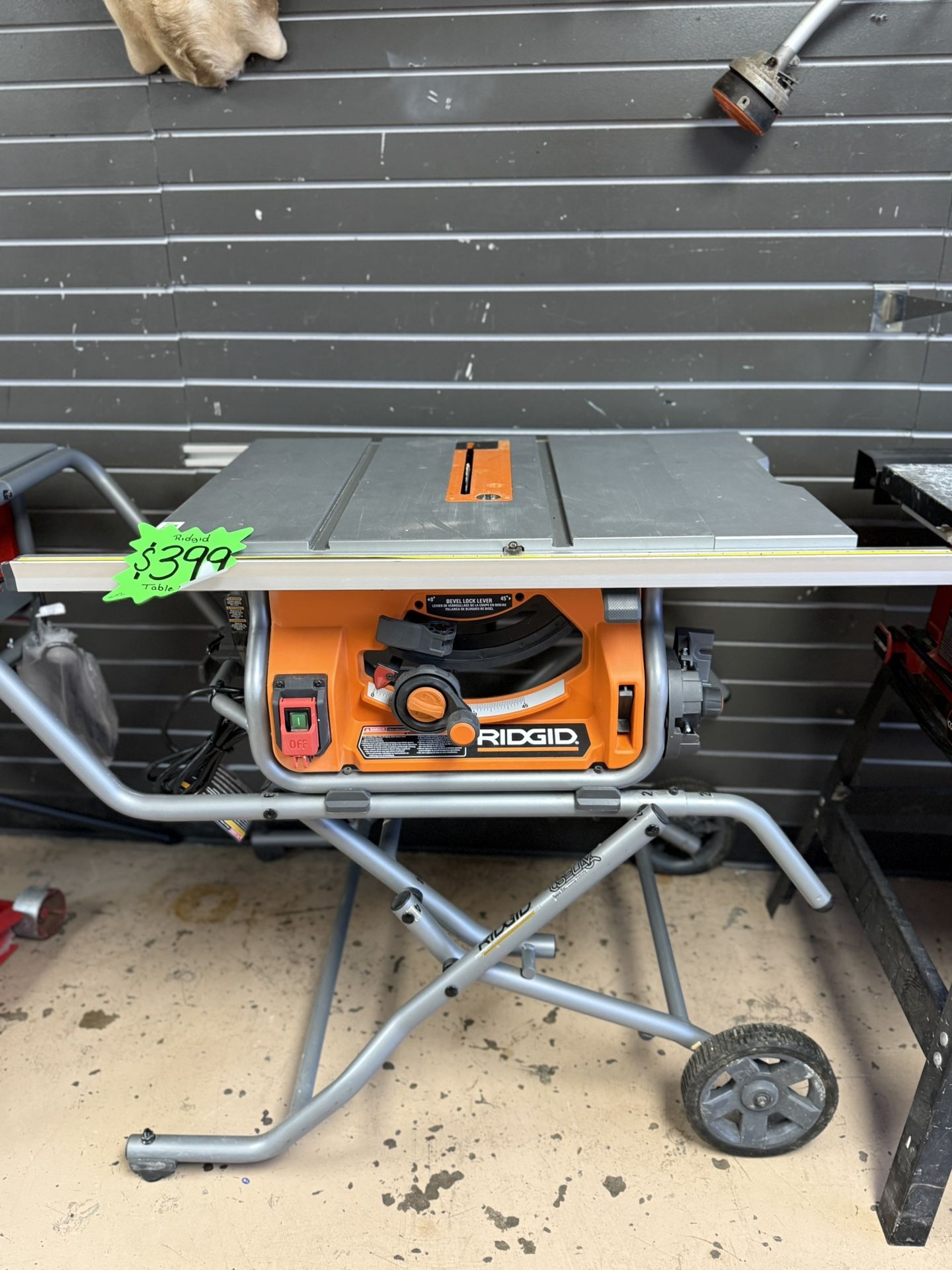Ridgid Table Saw