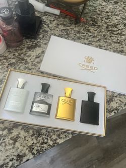 Creed Cologne Discovery Set - Aventus, Silver Mountain Water & More (4x 30ml)