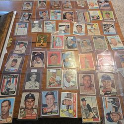 Vintage baseball cards 1910s through 1970s