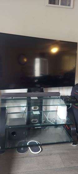 Tv glass stands