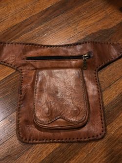 Leather Fanny bag