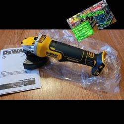 New Dewalt 20v XR Cordless Brushless Angle Grinder Tool-only $150 Firm Pickup Only 