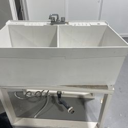 Dual Utility Sink 