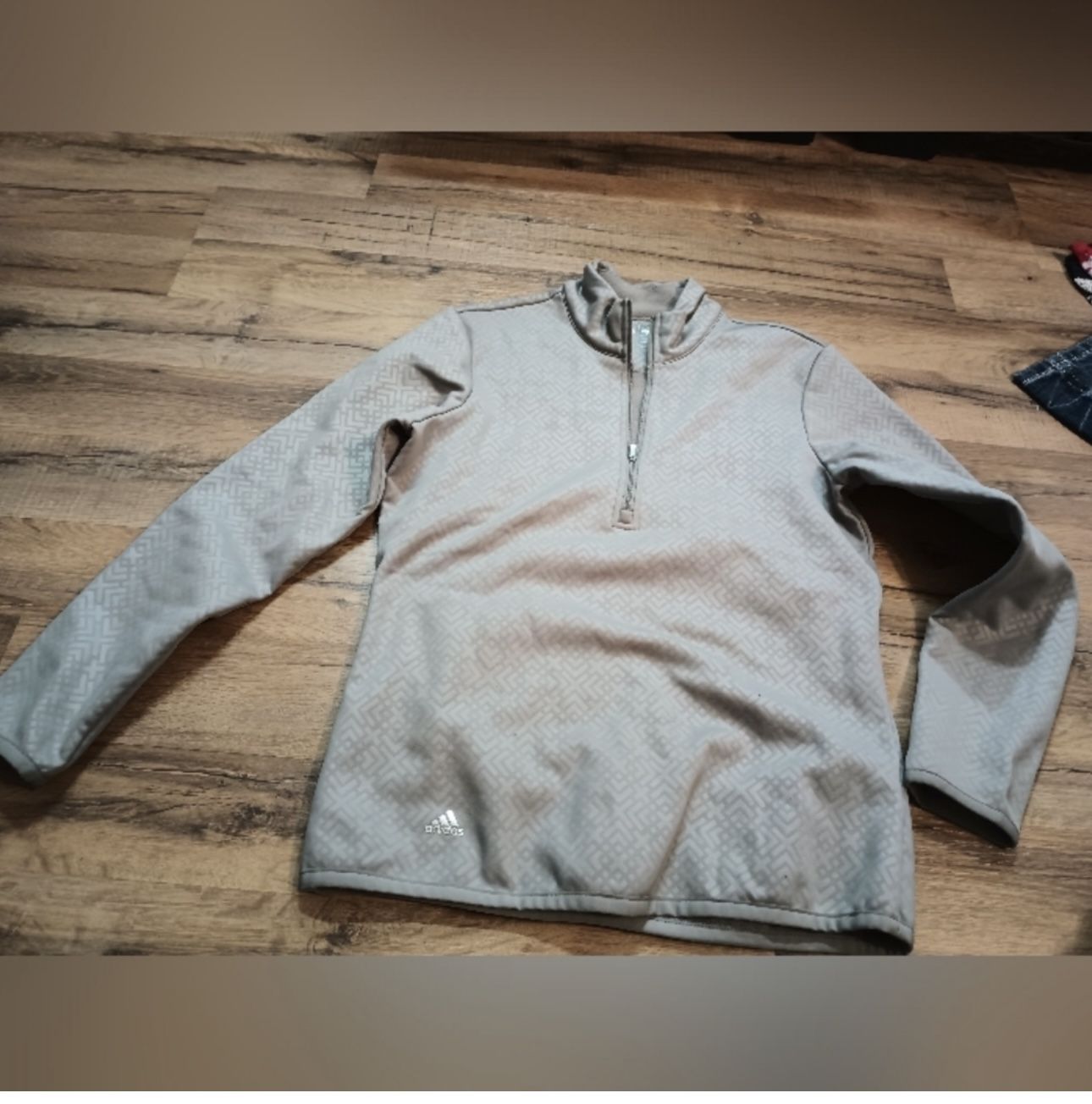 Adidas Women’s Golf Grey Pullover Sweatshirt Fleece Lined - Size XS