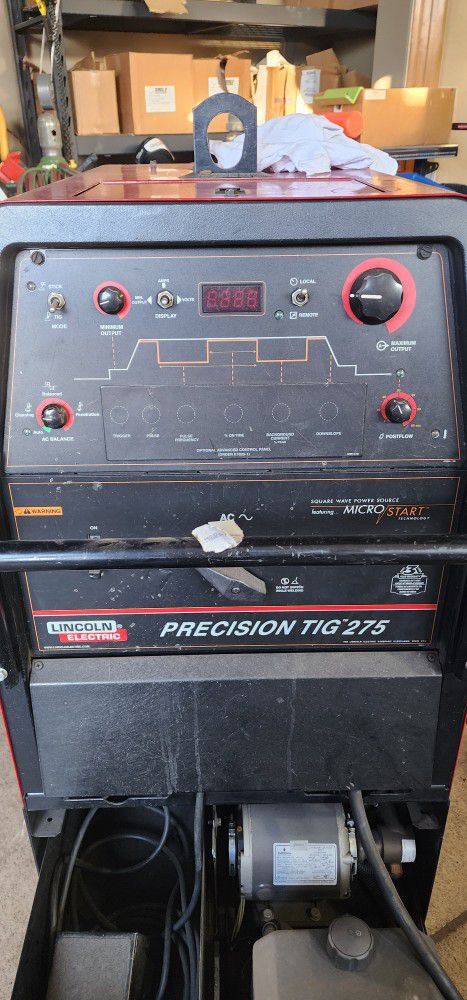 LINCOLN ELECTRIC TIG Welder: Precision TIG 275