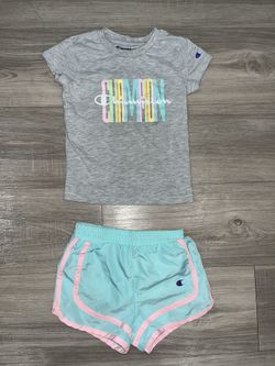 Girls Champion Short Set