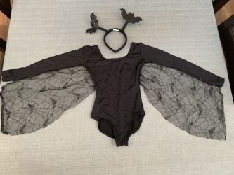 Girls Bat Halloween Costume