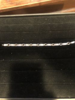 Sterling silver and Topaz almost a full ounce of silver very heavy