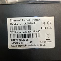 Thermal Label Printer