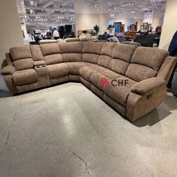 modern reclining sectional sofa // Limited Time Offer