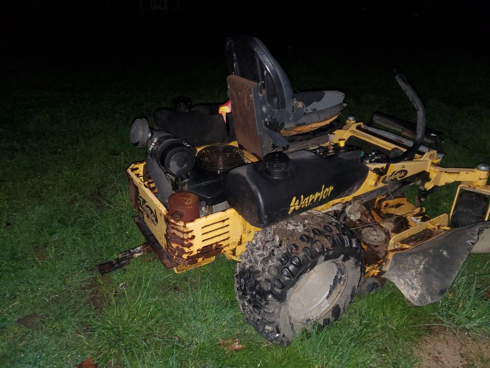 Everride warrior zero turn/ toro proline 36" walk behind