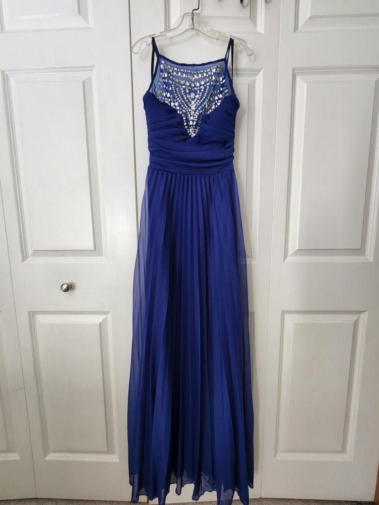 Royal Blue Gown (S/M - 5/6)