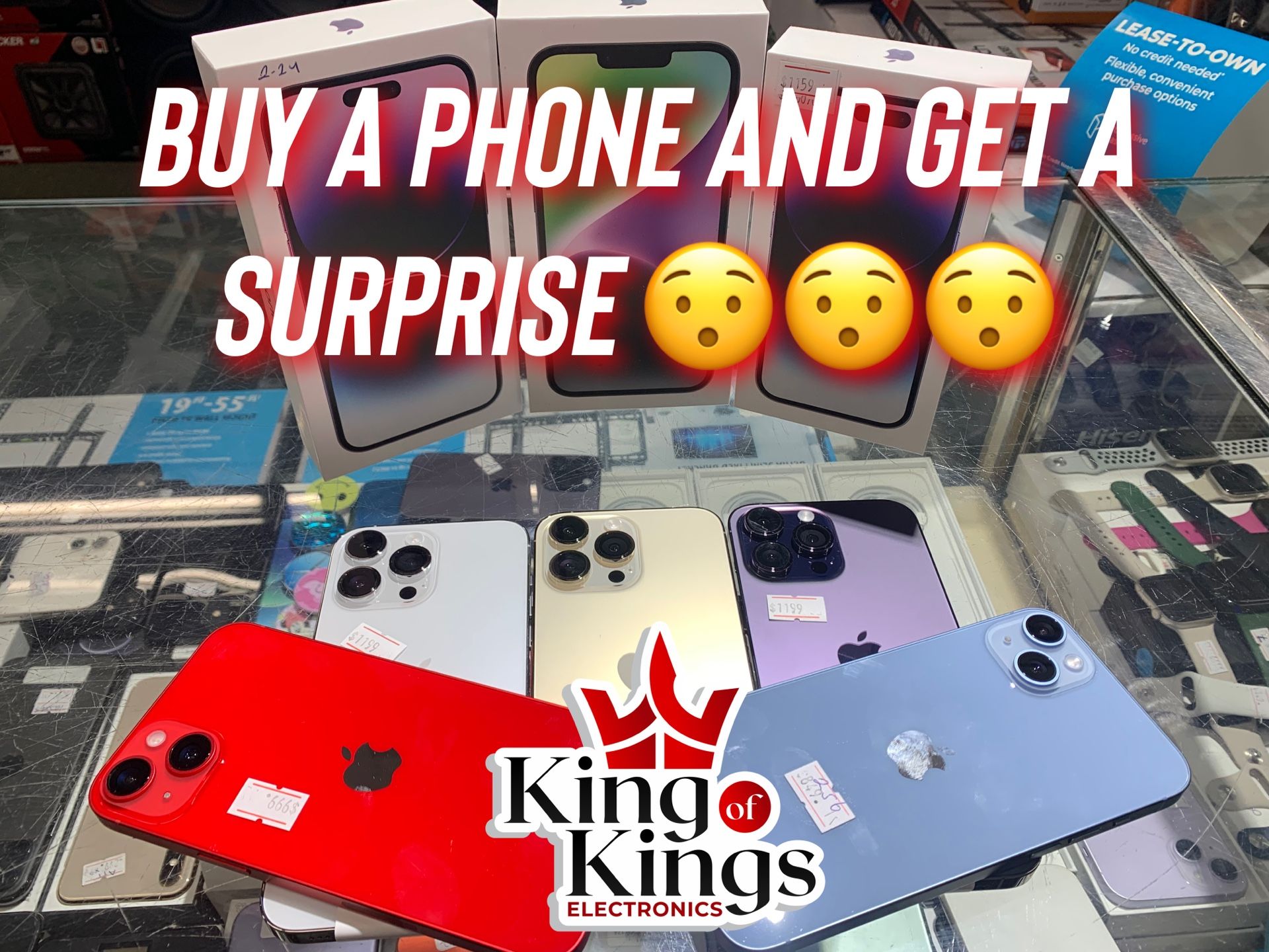 ONLY IN KING OF KINGS!!!! BUY A PHONE AND GET A SURPRISE 🤩🤩🤩🤩😯😯😯