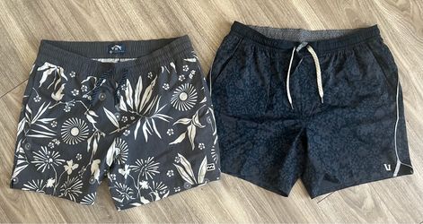 Men’s shorts (L) and t-shirts (XL)