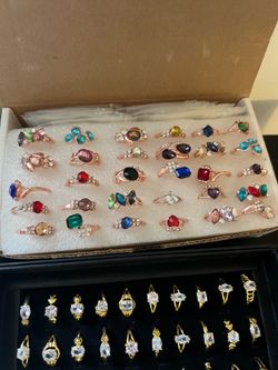 New rings. Nice gift. Each ring is only $10 , buy two get one free.