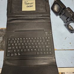 10 Inch Tablet Bluetooth Keyboard And Speakers
