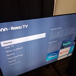 75" Ruku TV and Entertainment Center 