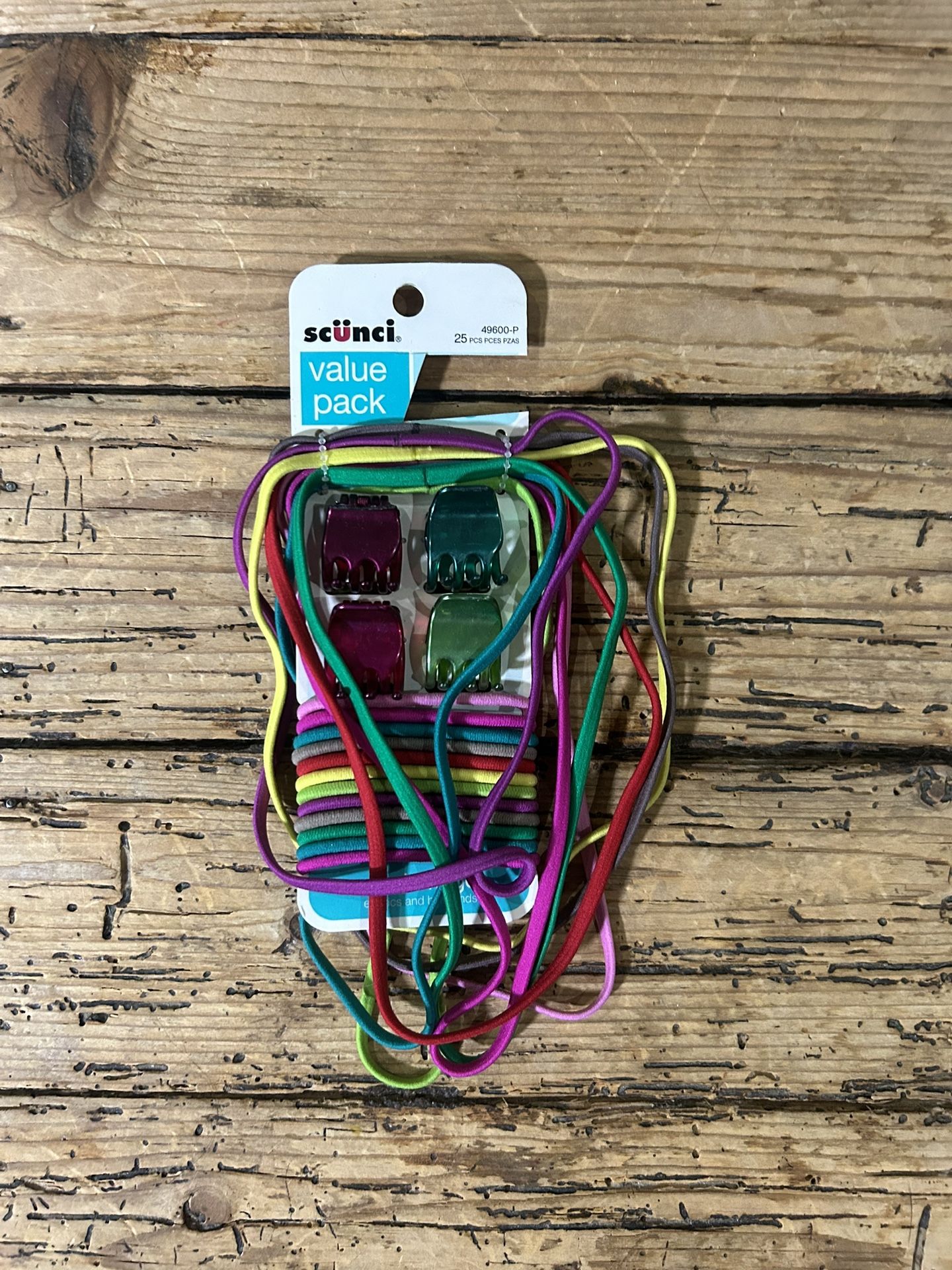 Scunci Value Pack 25pcs Elastics & Hairbands