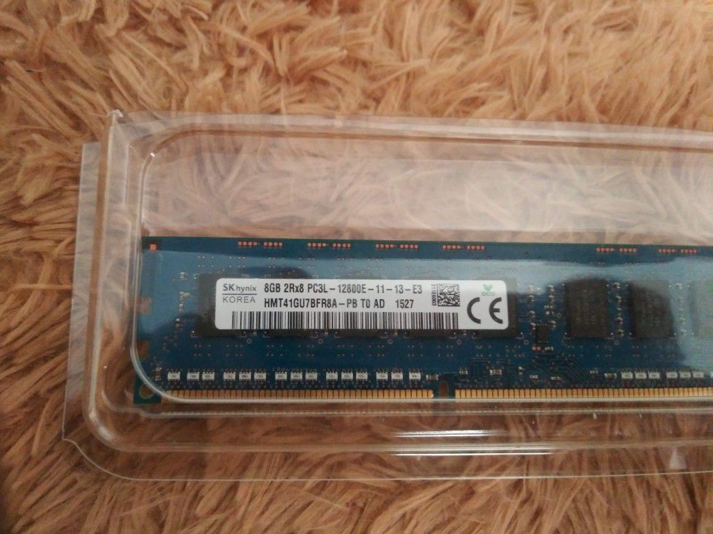 DDR3 8Gb 2Rx8 PC3L memoria ram