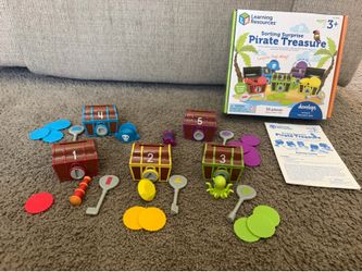 Learning Resources Sorting Surprise Pirate Treasure