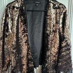 Sparkly Open Jacket 
