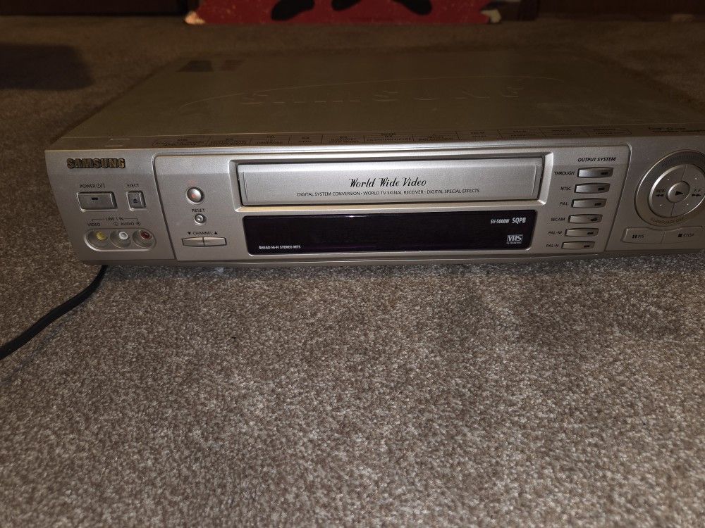 Samsung SV-5000W RARE UNIVERSAL VCR