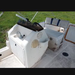 Console And Seat For Boat