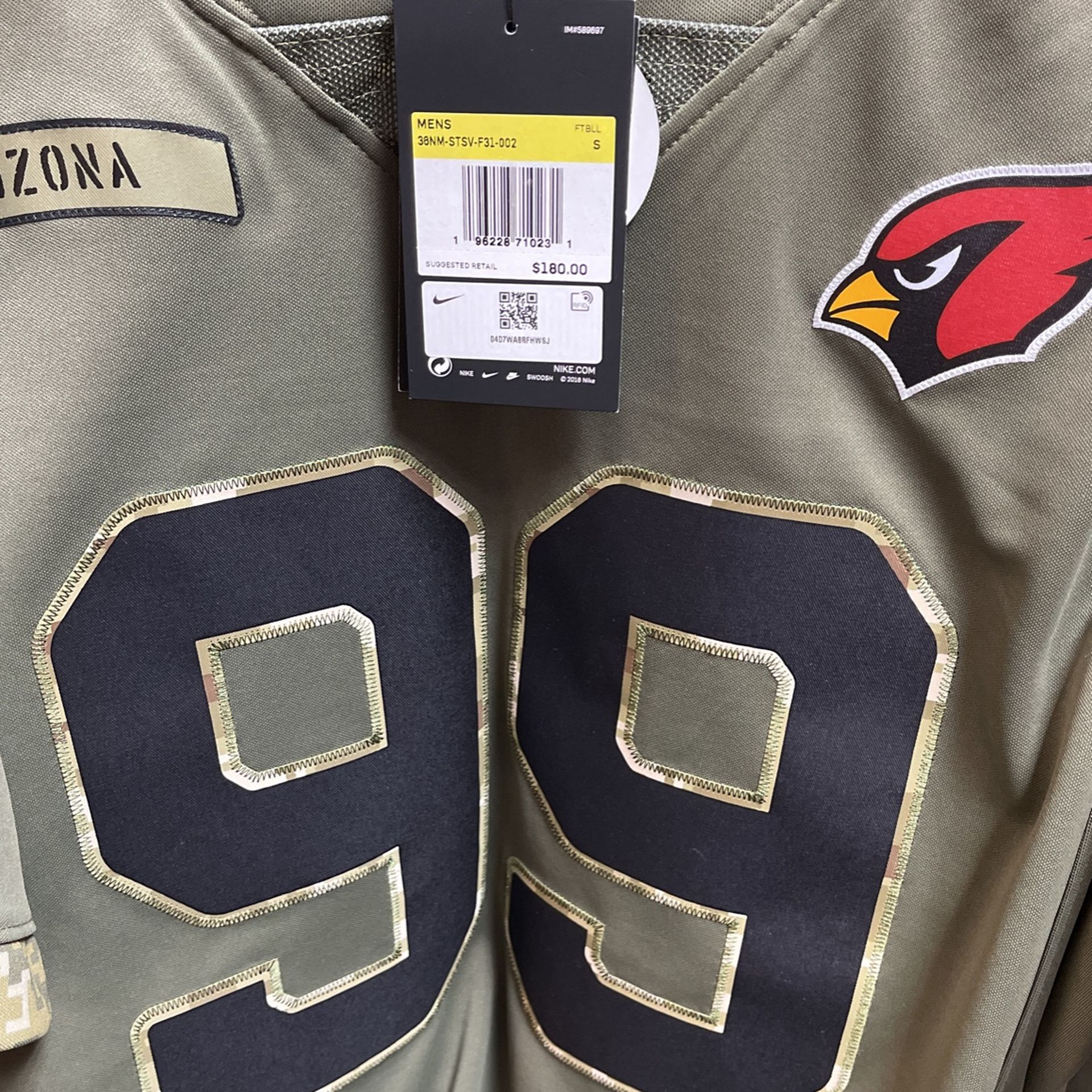 Official Nike Az Cardinals J J Watt