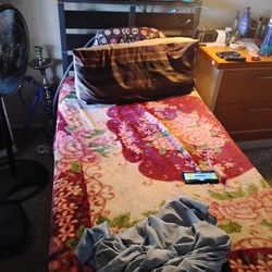 Twin Bed With Mattress 