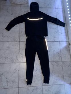Nike Tech Fleece Reflective Black Full Set – Hoodie & Pants
